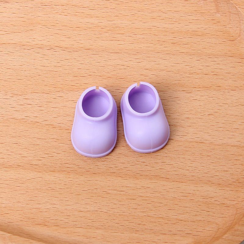 (only-clothes) New 17cm Labubu Shoes Labubu 10cm Cotton Doll Shoes Doll Accessories Boots
