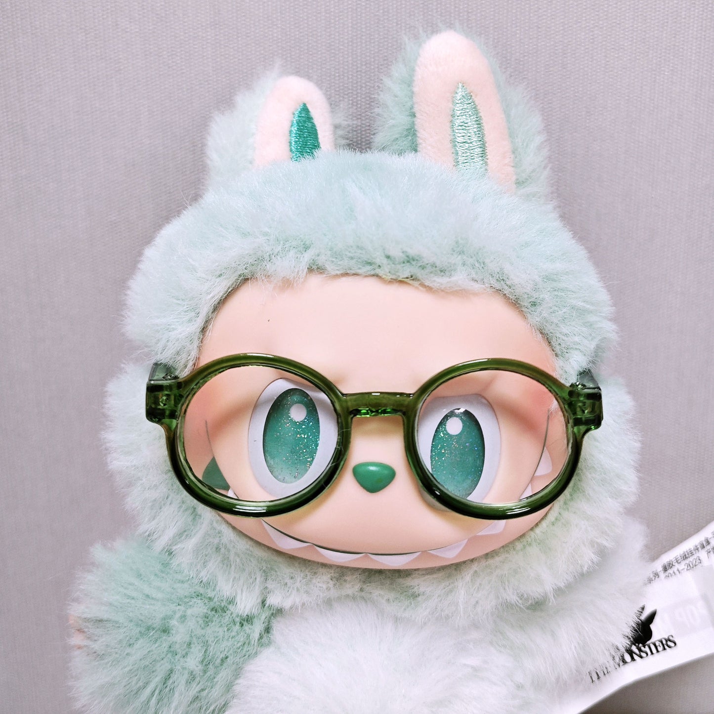 (only-clothes) First Generation Second Generation Third Generation Labubu Glasses Accessories Labubu Transparent Glasses Sunglasses Accessories 15cm 17cm