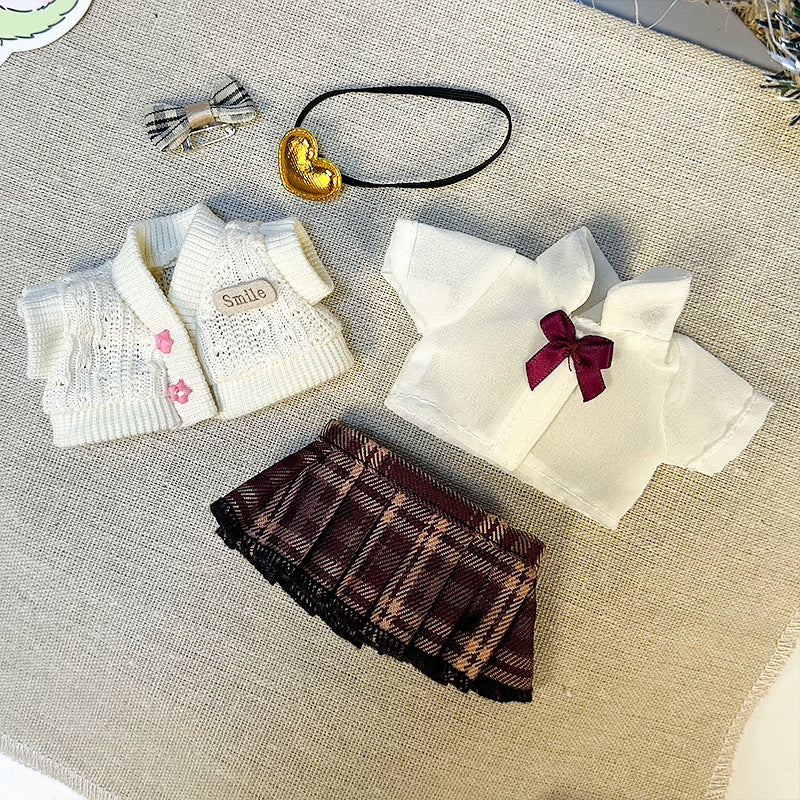 (only-clothes)Only applicable to clothing labubu Sitting Party Baby Clothes First, Second, and Third Generation Blind Box Labubu Baby Clothes Plush