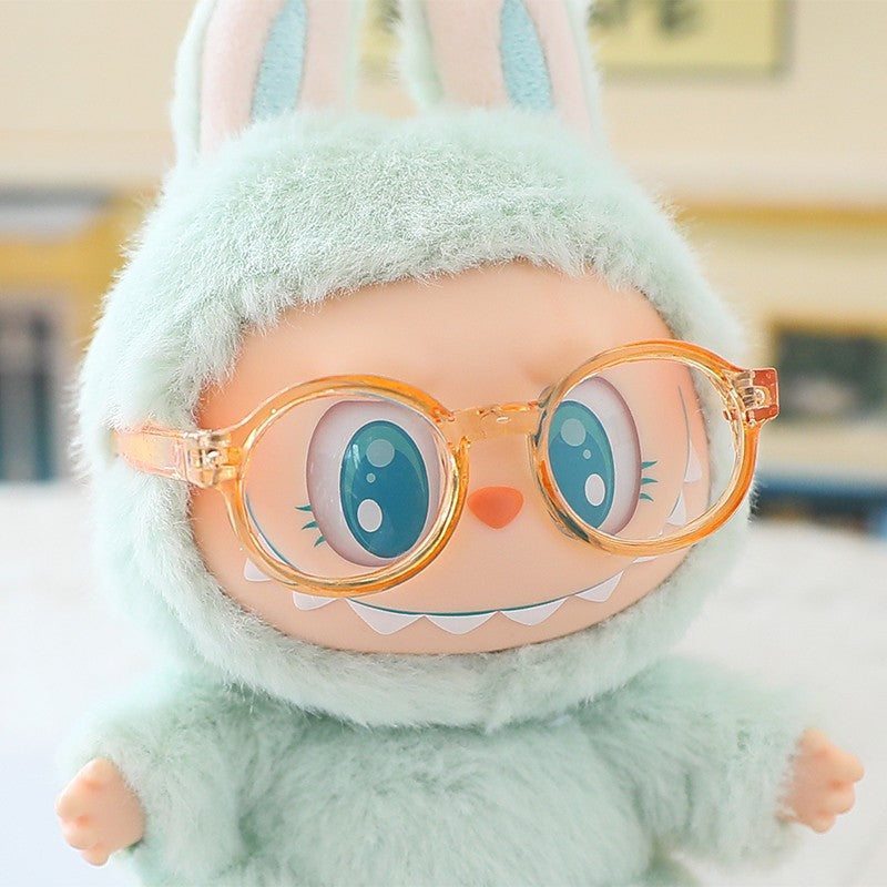 (only-clothes) Suitable for Labubu Doll Shoes Collection First Second Third Generation Keychain Blind Box Labubu Shoes Dress-Up Toy Shoes Only