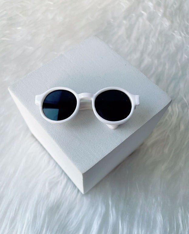 (only-clothes) Manufacturer Supply 6.5CM Glasses Self-Deprecating Bear Glasses Labubu Glasses Cotton Doll Glasses