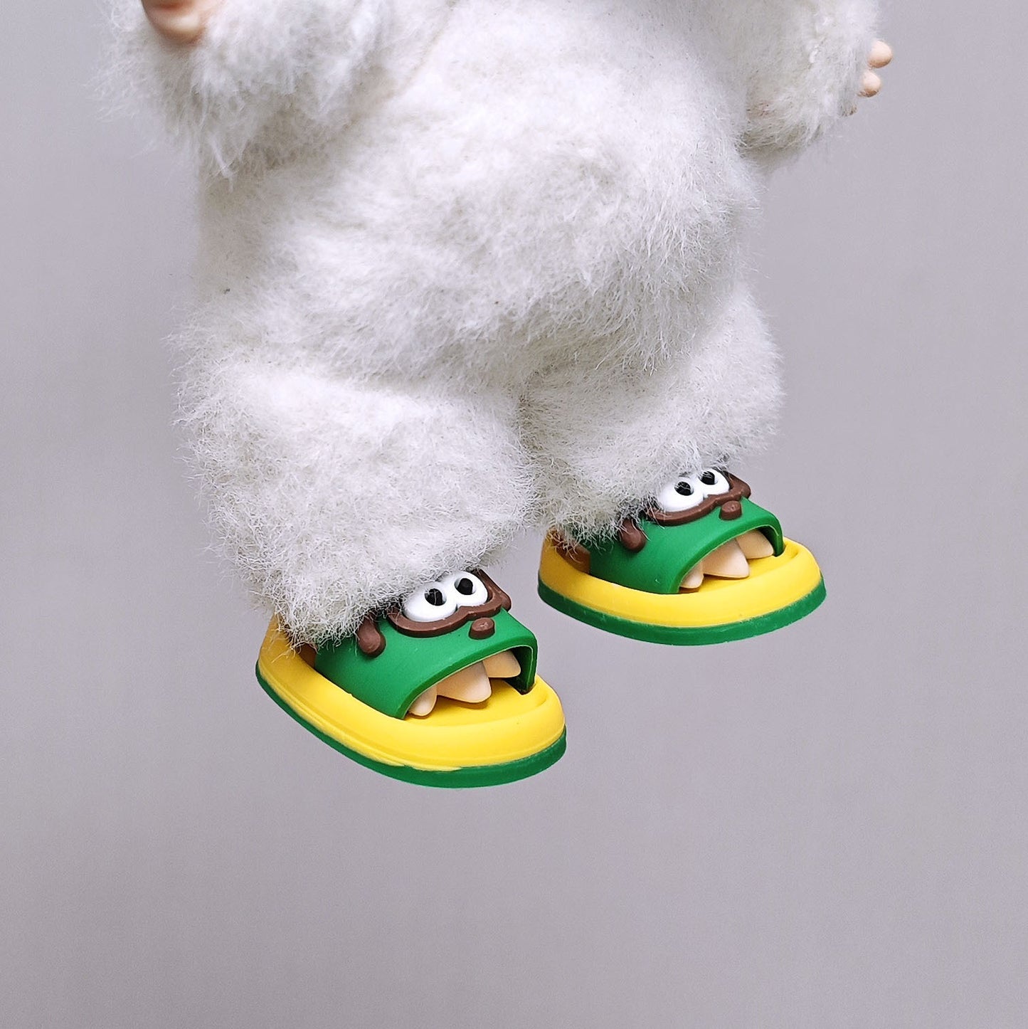 (only-clothes) Labubu Shoes Labubu Sandals 15cm 17cm Labubu Universal Shoes Doll 3.7cm Mini Sandals