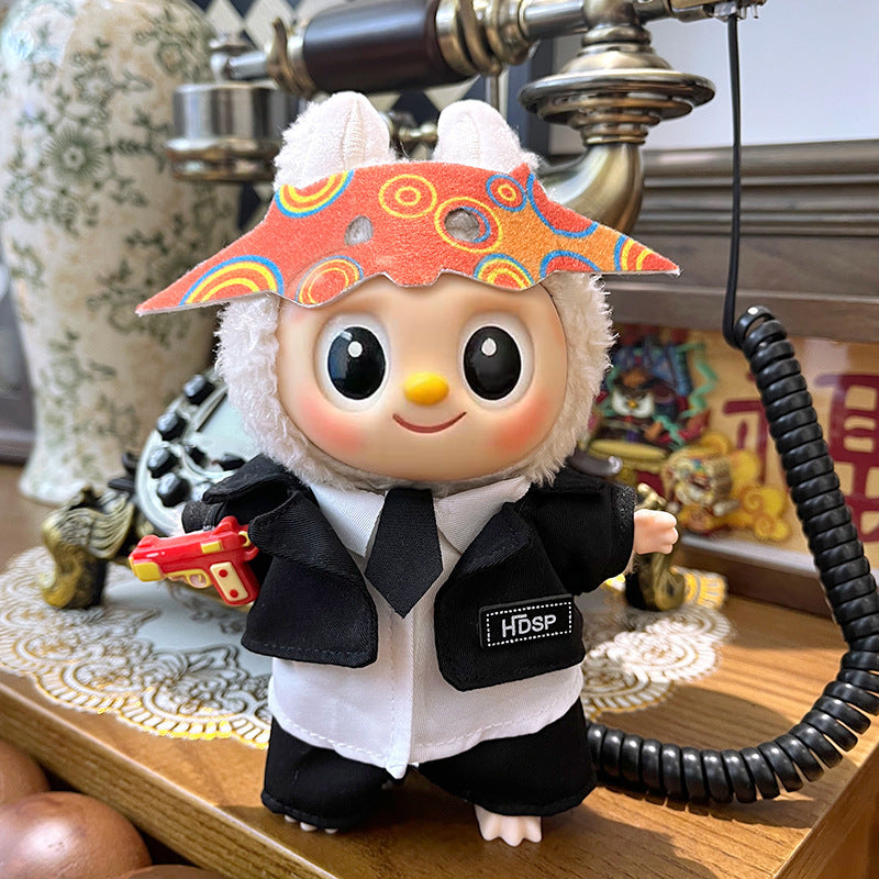 (only-clothes) Suitable for Labubu Sitting Party Doll Clothes First, Second, and Third Generation Blind Box Labubu Doll Clothes Wholesale