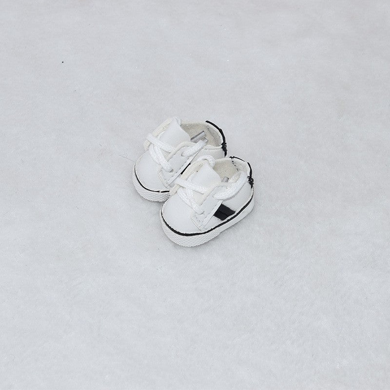 (only-clothes) Labubu Doll Shoes Collection 17CM Keychain Blind Box Labubu Replacement Shoes Doll Dress-Up Toy Shoes