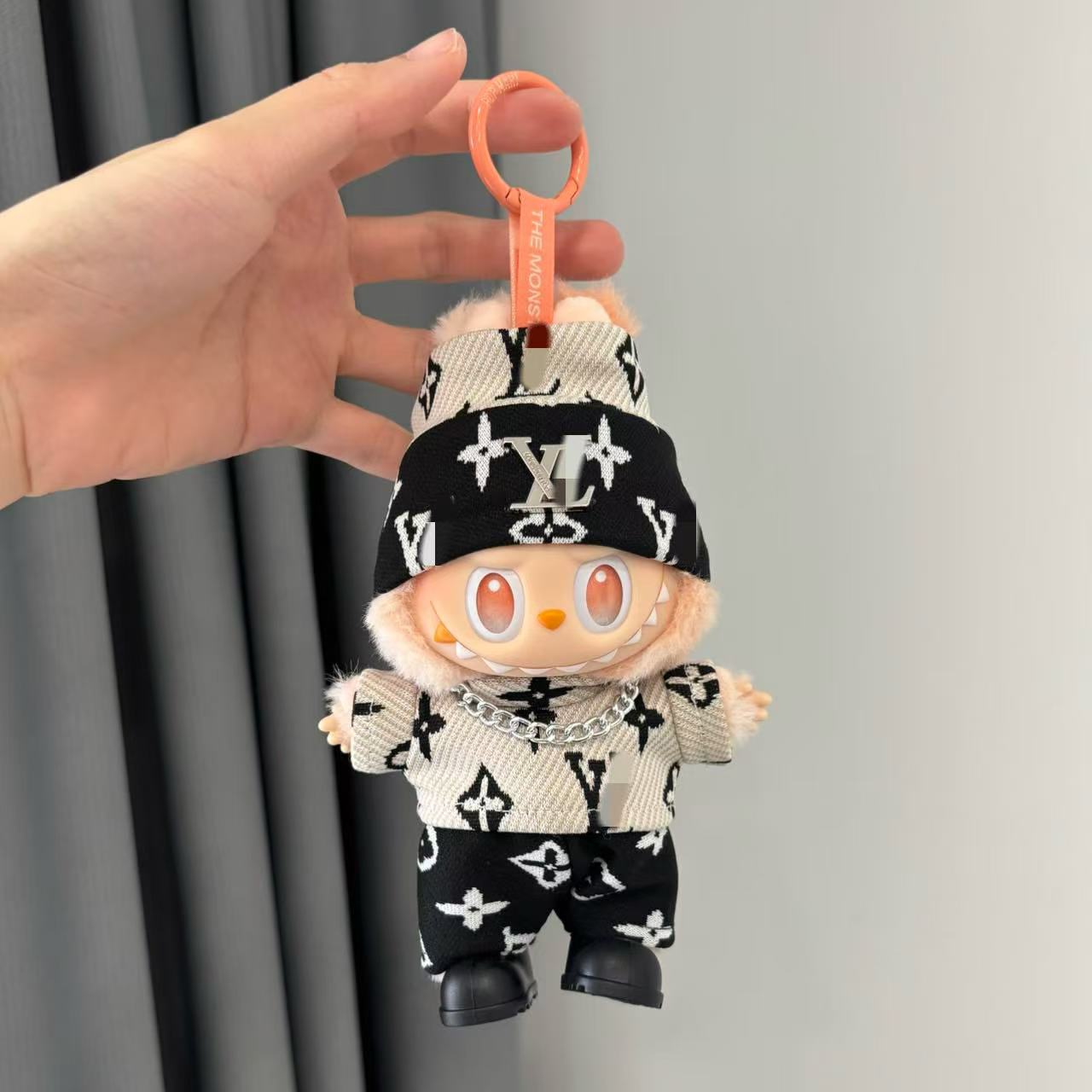 (Only-Clothes) [Only Doll Clothes] Pop Mart 15/17cm Labubu Generation/Second Generation/Third Generation Fashion Doll Clothes Suit 08
