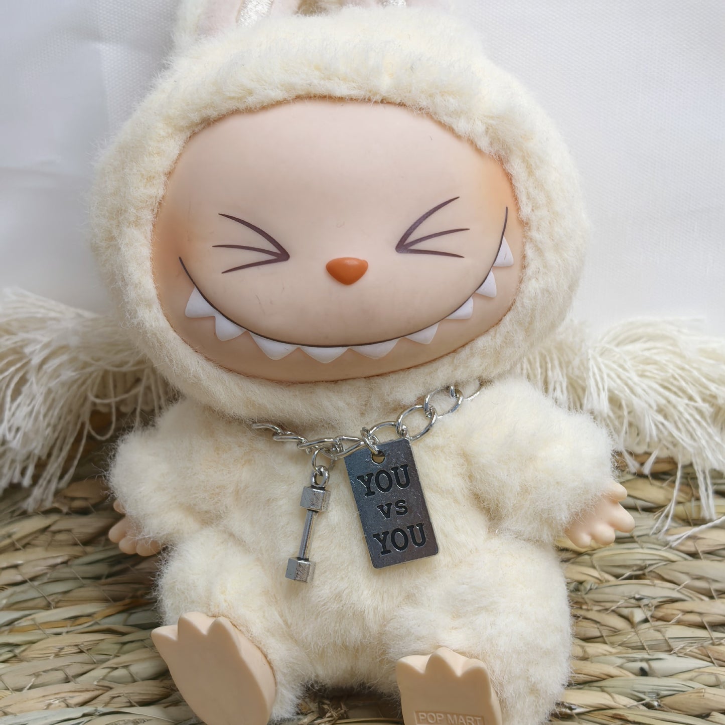 (only-clothes) Only Clothes] Second Generation Pendant Labubu Sitting Party Series Doll Clothes Hooded Sweatshirt LABUBU Clothes
