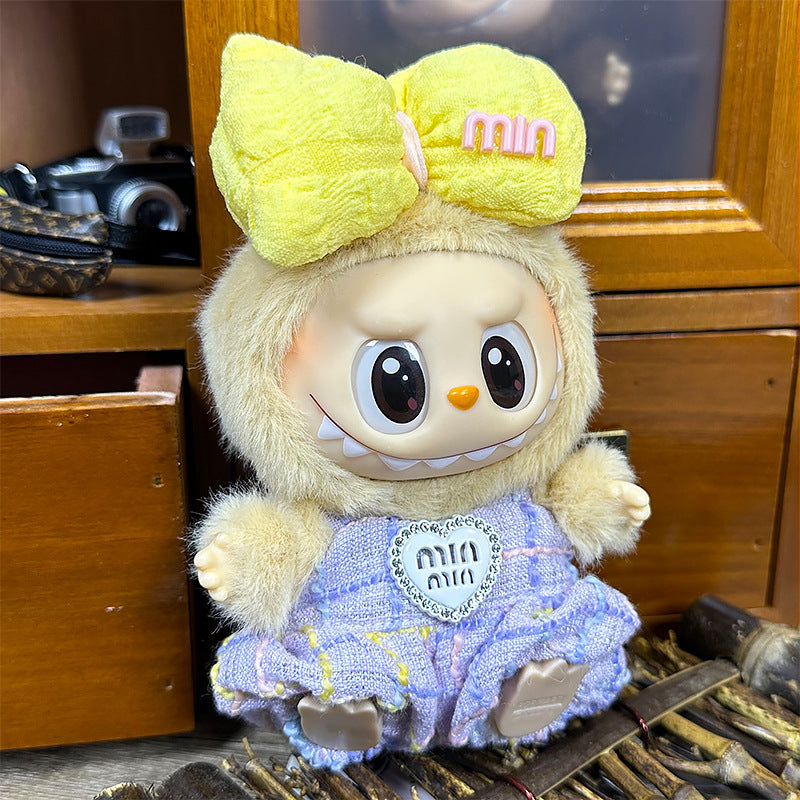 (only-clothes)Only applicable to clothing labubu Sitting Party Baby Clothes First, Second, and Third Generation Blind Box Labubu Baby Clothes Plush