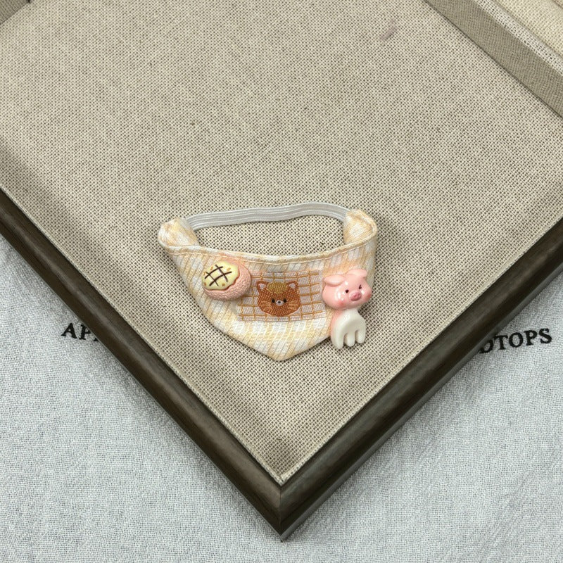 (only-clothes)[Only Clothes] Cute Labubu Doll Clothes Triangle Scarf Scarf 10-17cm Super Cute Doll Hat Clothes