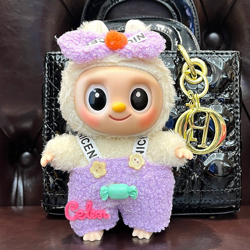 (only-clothes) Suitable for Labubu Sitting Party Doll Clothes First, Second, and Third Generation Blind Box Labubu Doll Clothes Wholesale