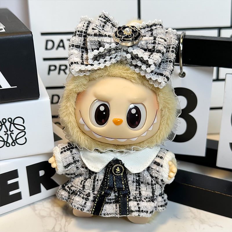 (only-clothes)Only applicable to clothing labubu Sitting Party Baby Clothes First, Second, and Third Generation Blind Box Labubu Baby Clothes Plush