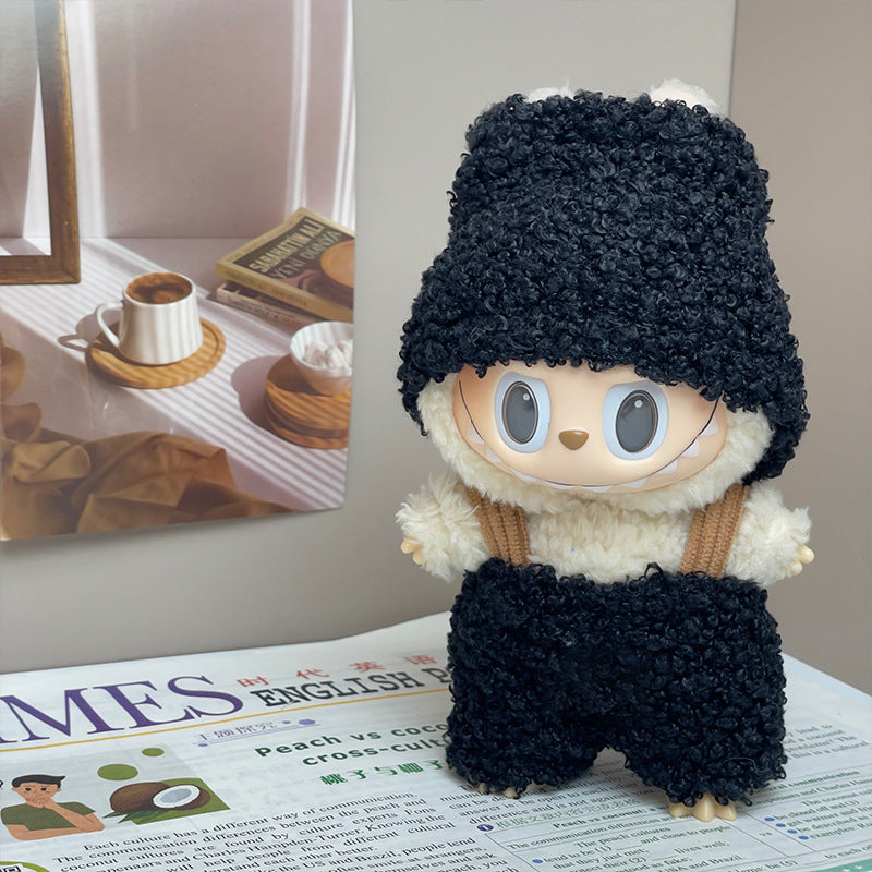 (only-clothes) Labubu Dress-Up Doll Clothes First Second Third Generation Labubu Outfit Replacement 17cm Blind Box Doll Toy Clothes Wholesale