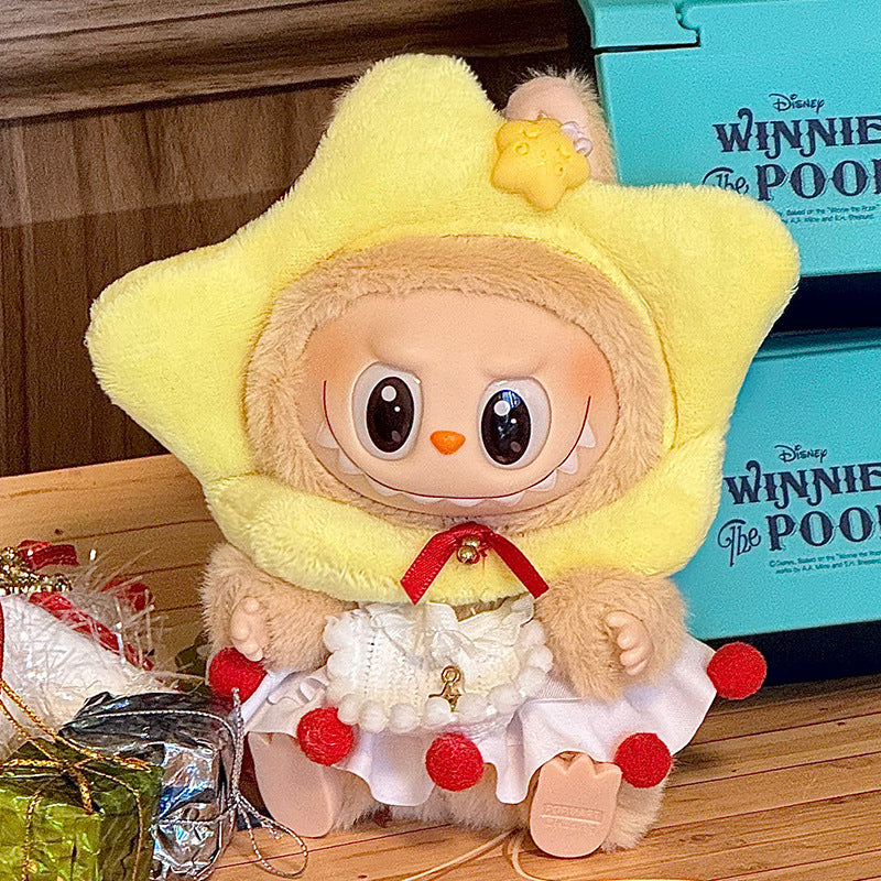 (only-clothes) Suitable for Labubu Sitting Party Baby Clothes First Second Third Generation Labubu Clothing Set Accessories and Peripheral