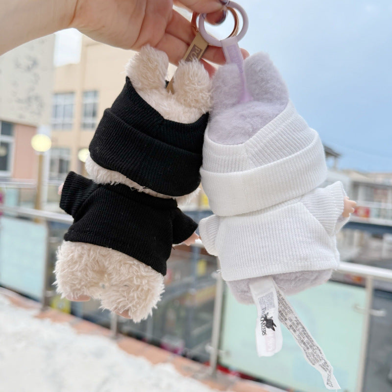 (only-clothes) Only Clothes] First Second Third Generation Blind Box Labubu Clothes LABUBU Replacement Trendy Casual Set Elastic Hat New