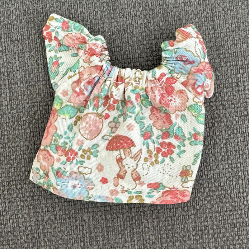 (Only-Clothes) 17cm Automobiles Curtain Cloth Pendant Doll Clothes Accessories Shorts Keychain Air Cotton Small Underpants Cloth Soft Toy Replacement