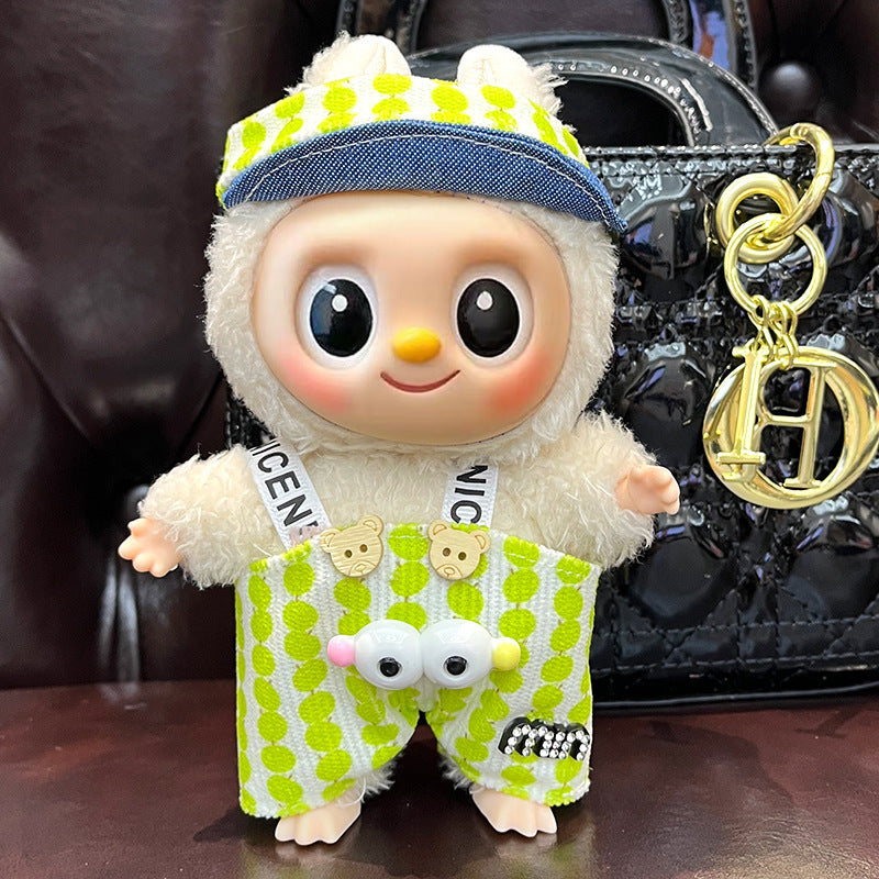 (only-clothes) Suitable for Labubu Sitting Party Doll Clothes First, Second, and Third Generation Blind Box Labubu Doll Clothes Wholesale